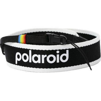Polaroid popruh na fotoaparát černý & bílý