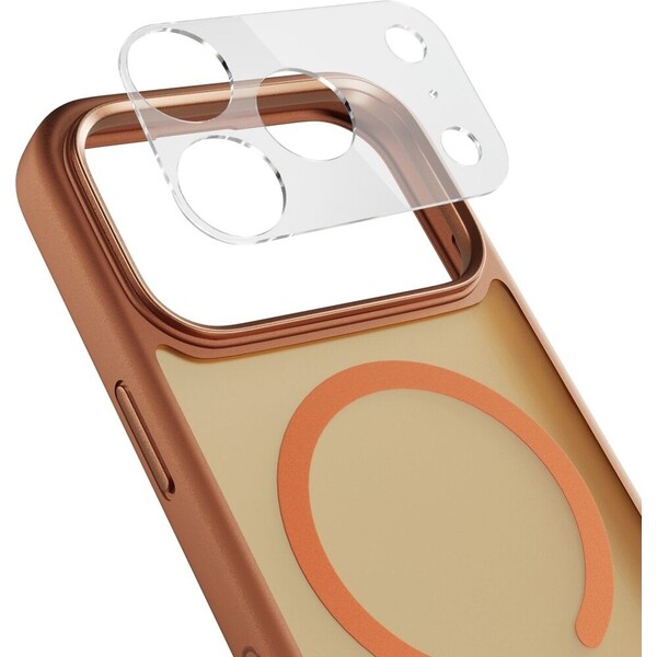 Epico-HeroMatte-Pro-Mag-MagSafe-kryt-iPhone-17-Pro-oranzovy