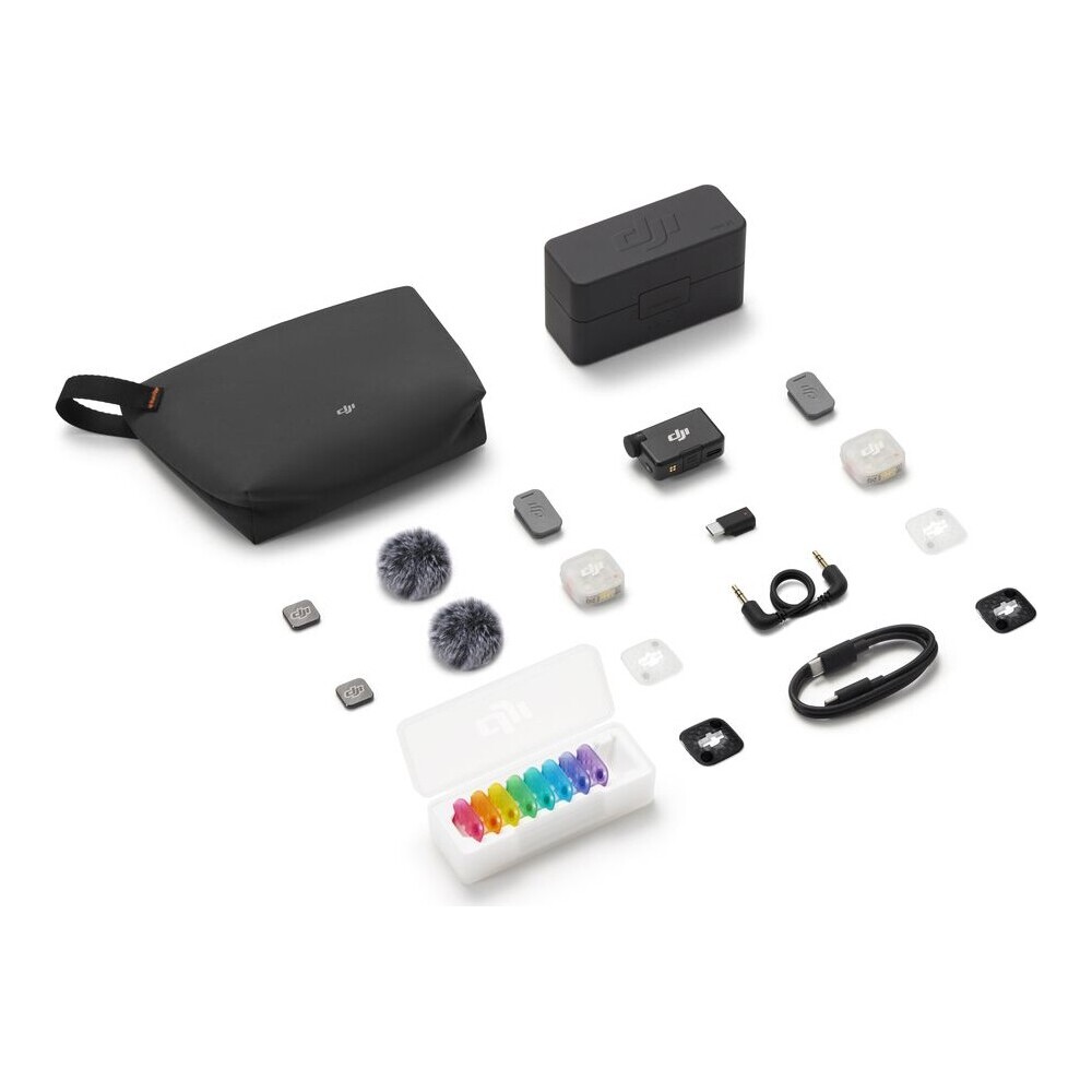 DJI-Mic-Mini-2S-2-TX-1-RX-Charging-Case-