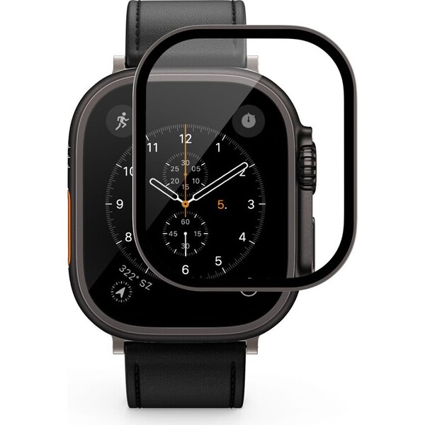 UNUM-by-Epico-SapphireShield-Watch-Protector-safirove-sklo-pro-Apple-Watch-Ultra-49mm-cerne