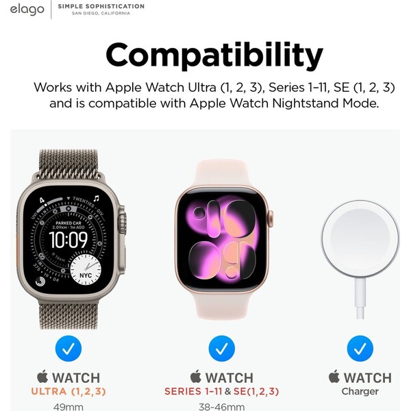 ELAGO-WT3-Macintosh-stojanek-pro-Apple-Watch-Ultra-kremovy