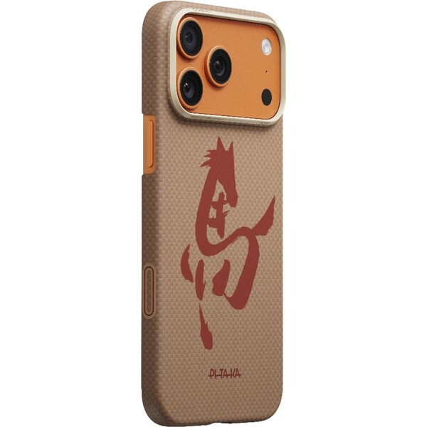 Pitaka-Edge-Case-Ink-Horse-MagSafe-krytiPhone-17-Pro-Max-Gold-Jade