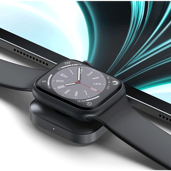 Satechi-USB-C-magneticky-nabijeci-dock-pro-Apple-Watch-AirPods-vesmirne-sedy