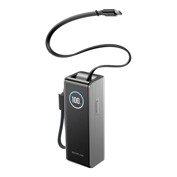 EcoFlow-RAPID-25000-mAh-powerbanka-s-USB-C-kabelem-stribrna