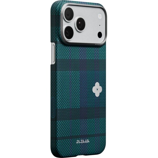 Pitaka-Edge-Case-MagSafe-kryt-iPhone-17-Pro-Forest-Dawn