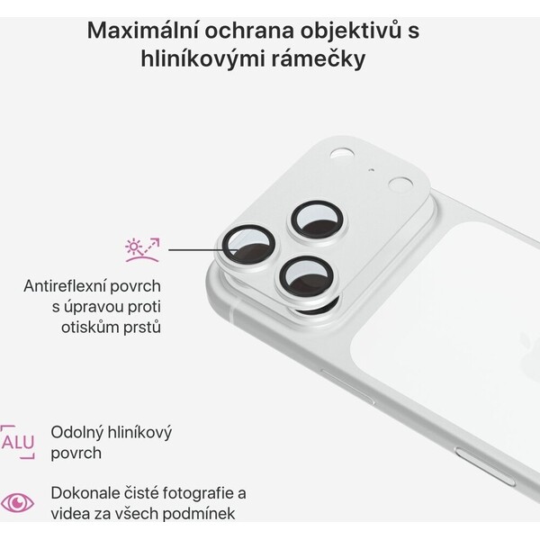 iWant-Aluminium-AntiReflective-Lens-Island-hlinikovy-ramecek-pro-iPhone-18-Pro-Max-stribrny