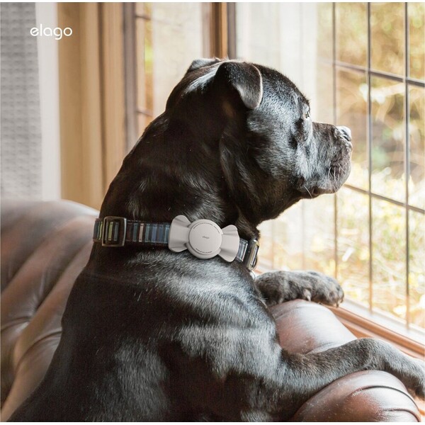 ELAGO-Pet-Collar-pouzdro-pro-Apple-AirTag-kremove