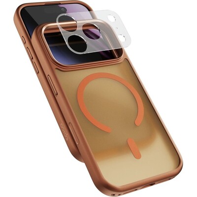 Epico HeroMatte Pro Mag+ MagSafe kryt iPhone 17 Pro Max oranžový