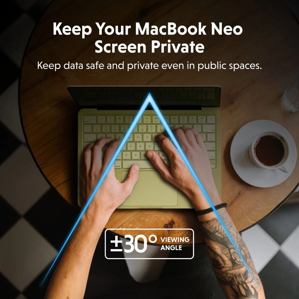 Targus-Hypershield-Privacy-magneticky-filtr-na-displej-Apple-MacBook-Neo