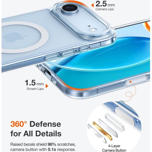 Torras Guardian MagSafe kryt iPhone Air clear - Pouzdra - Obrázek d_ace30fd31dd74c7a825e207eb6df88b0