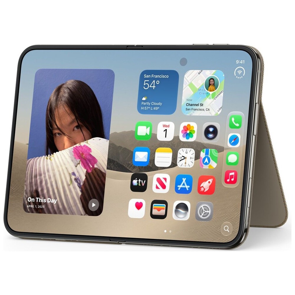 Apple-folio-z-tkaniny-TechWoven-se-stojankem-na-iPhone-Duo-kourove
