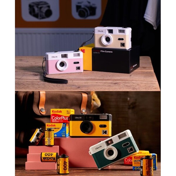 Kodak-ULTRA-F9-Reusable-Camera-Baby-Pink
