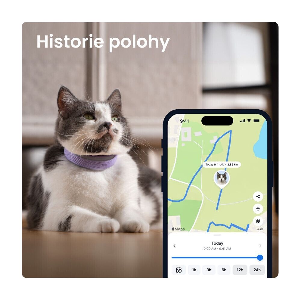 Tractive-CAT-6-Mini-chytry-GPS-lokator-pro-kocky-levandulovy