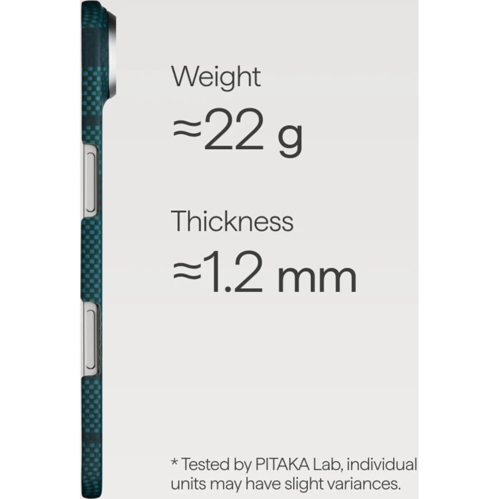 Pitaka-Edge-Case-MagSafe-kryt-iPhone-Air-Forest-Dawn