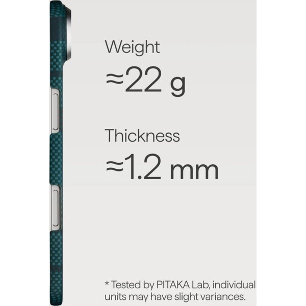 Pitaka-Edge-Case-MagSafe-kryt-iPhone-Air-Forest-Dawn