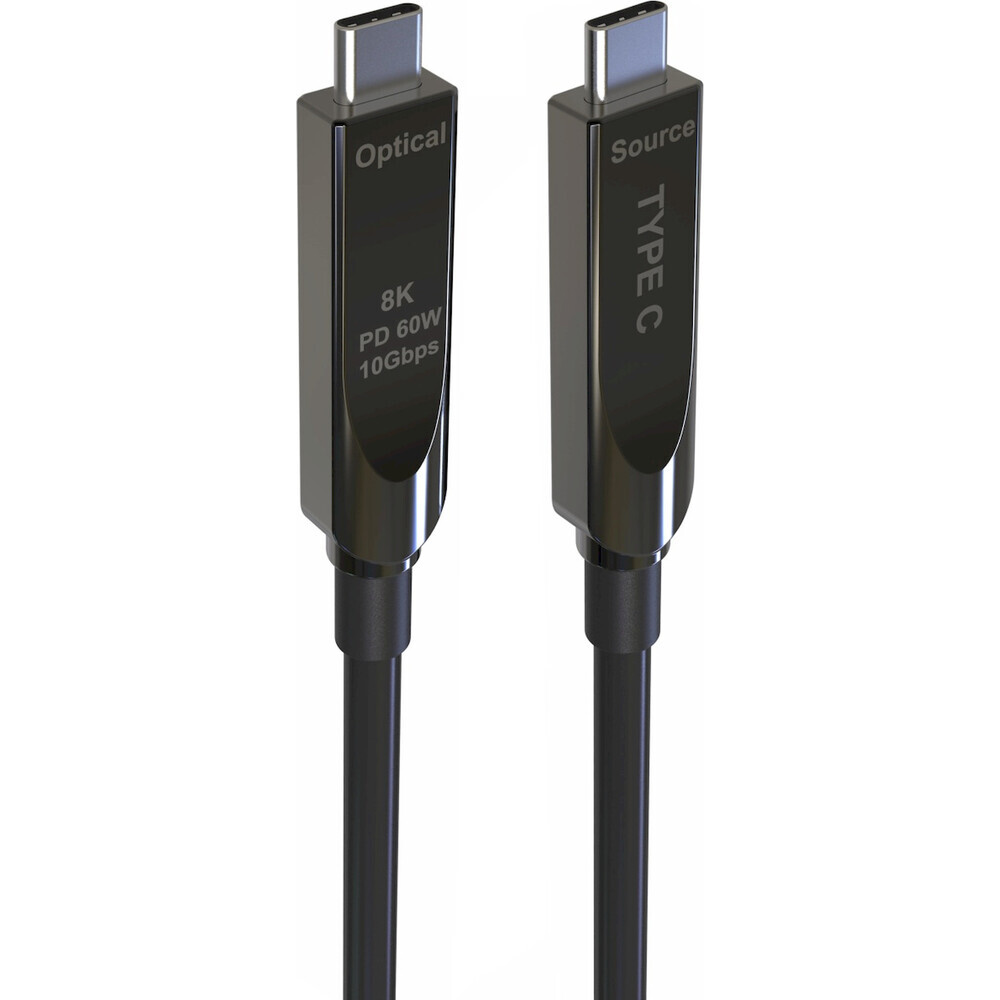 PremiumCord-USB-C-10Gbps-DP1-4-opticky-kabel-10m