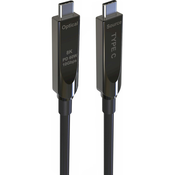 PremiumCord-USB-C-10Gbps-DP1-4-opticky-kabel-10m