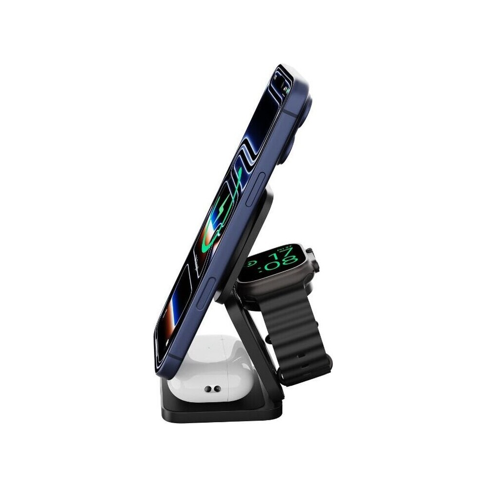 Cubenest-SQ312-Ultra-Qi2-2-MagSafe-3v1-nabijecka-35W-cerna