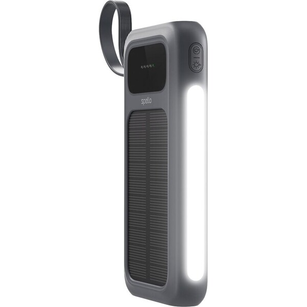 Spello-ForcePack-5in1-10000mAh-solarni-powerbanka-se-4-integrovanami-kabely-SP15-seda