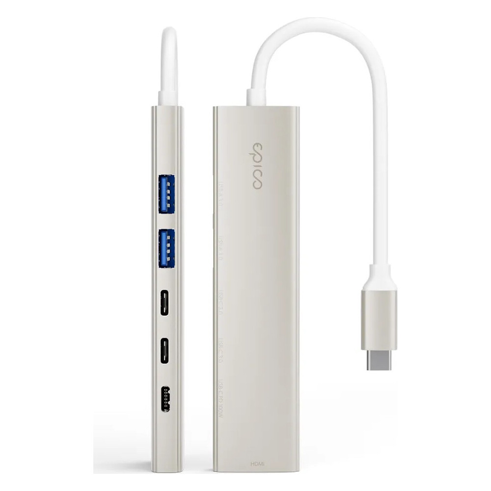 Epico-UltraHub-6in1-Slim-Alu-USB-C-Hub-EH20-hvezdne-bily