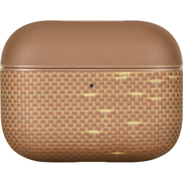 Pitaka-Aramid-Fiber-Magnetic-Case-pouzdro-AirPods-Pro-3-Golden-Glint