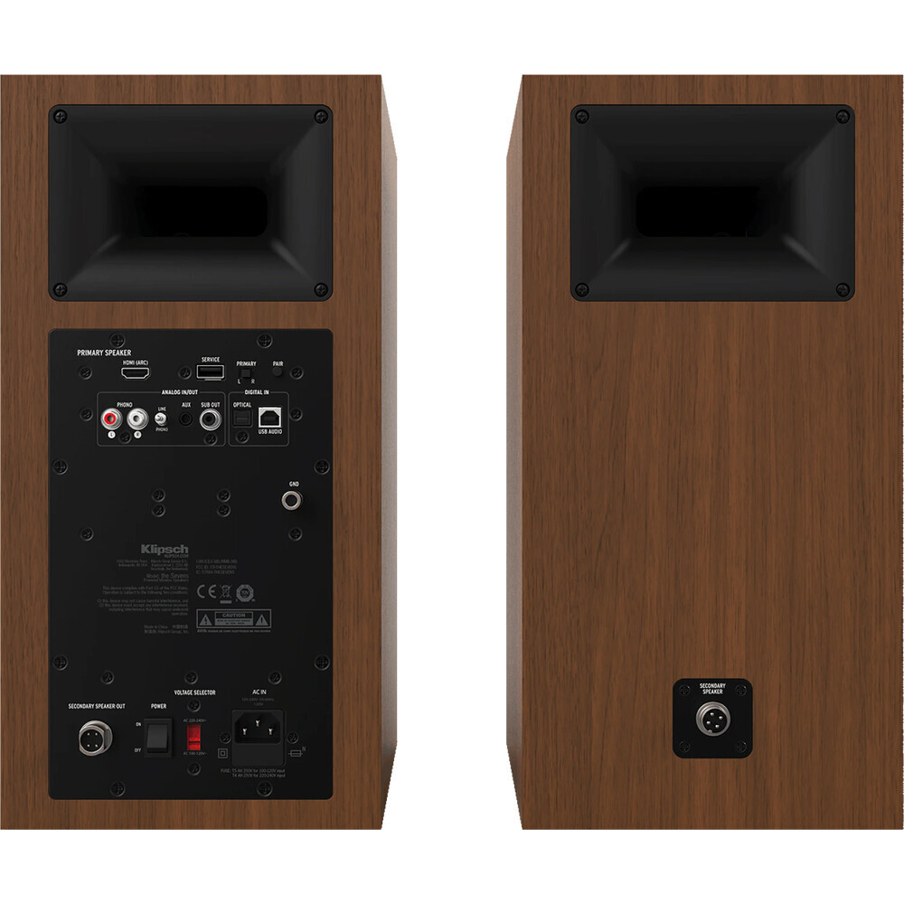 Klipsch-The-Sevens-aktivni-reproduktory-drevo