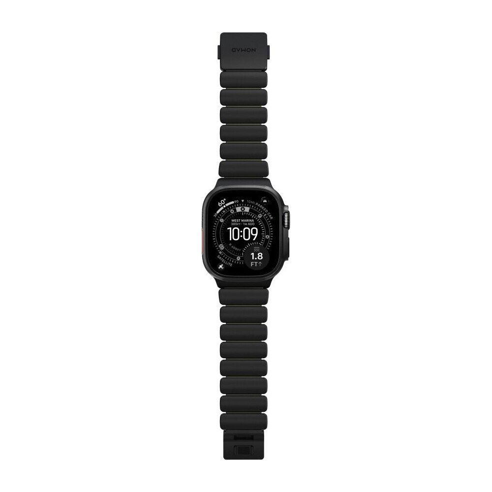 Nomad-Stratos-Band-FKM-reminek-Apple-Watch-45-46-49mm-Black-Titanium-Forest-Green