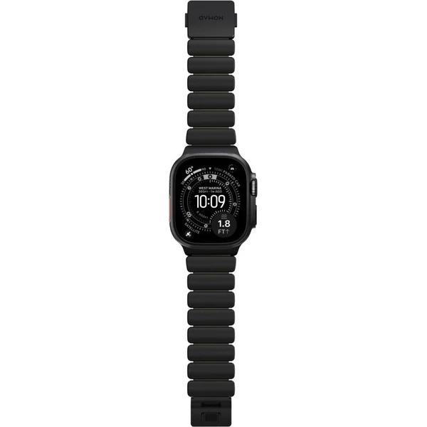 Nomad-Stratos-Band-FKM-reminek-Apple-Watch-45-46-49mm-Black-Titanium-Forest-Green