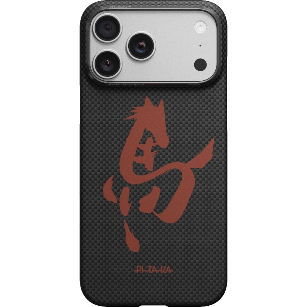 Pitaka-Edge-Case-Ink-Horse-MagSafe-kryt-iPhone-17-Pro-Ink-Rhythm