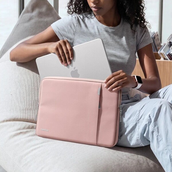 tomtoc-Defender-A13-sleeve-pouzdro-13-MacBook-Neo-ruzove