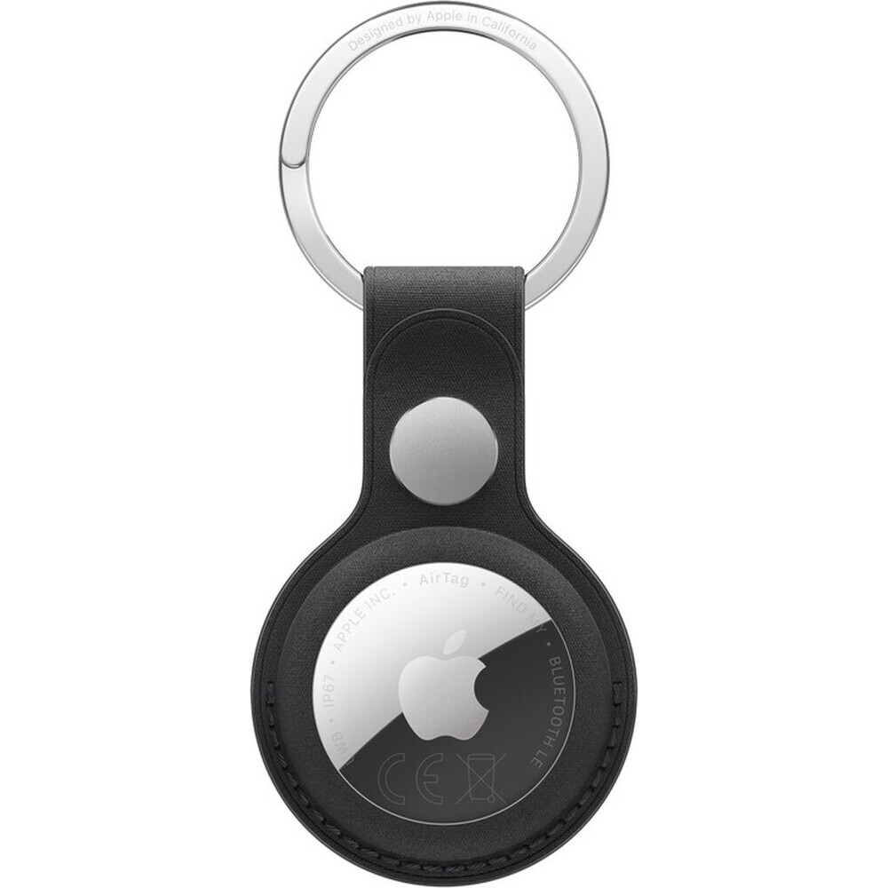 Apple-FineWoven-klicenka-na-AirTag-cerna