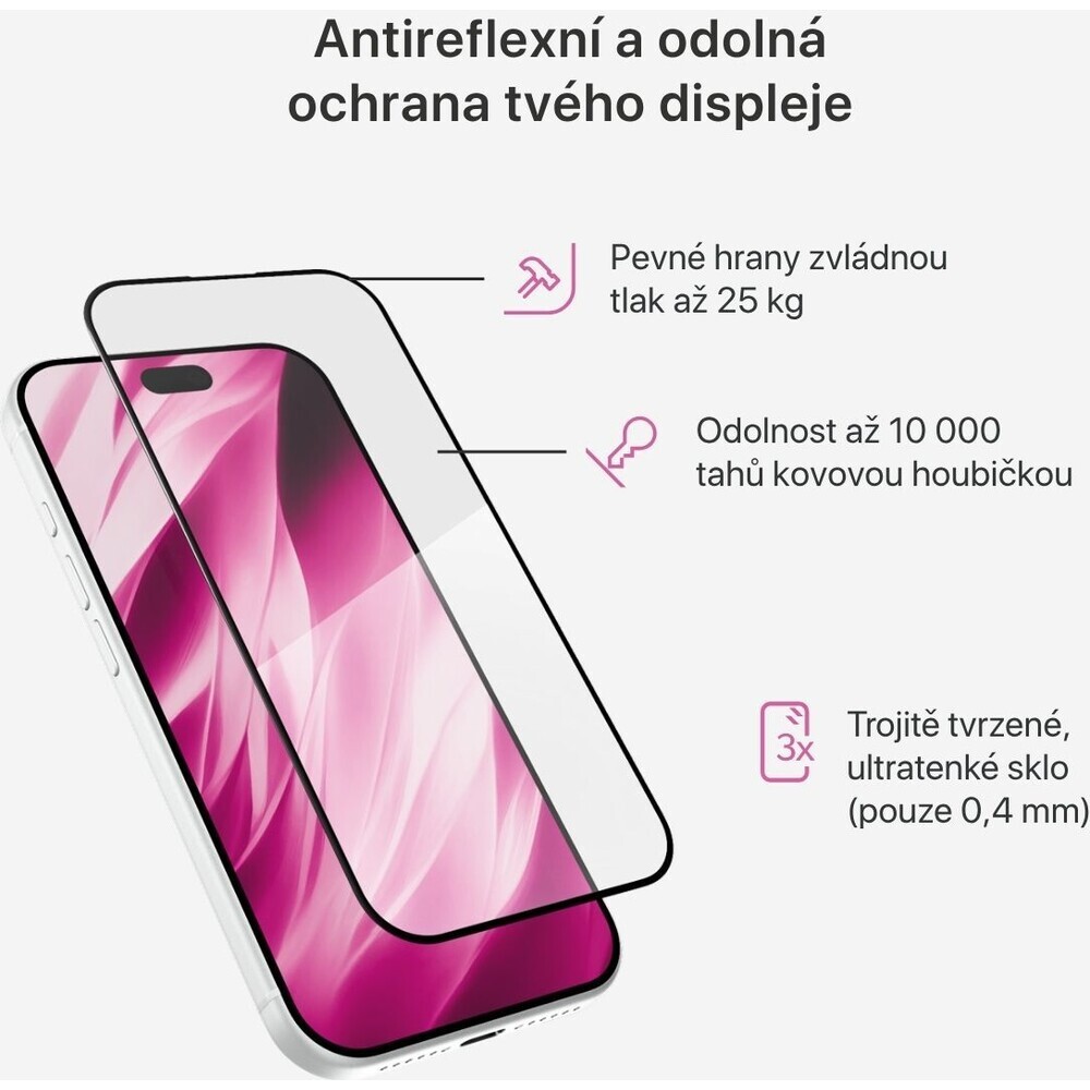 iWant-Aura-AntiReflective-Glass-3D-tvrzene-sklo-pro-iPhone-17-Pro-18-Pro