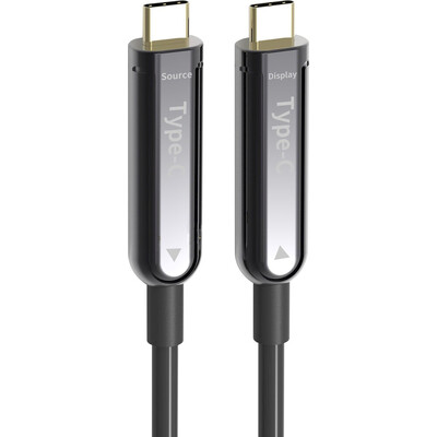 PremiumCord USB-C DP1.2 optický video kabel 15m