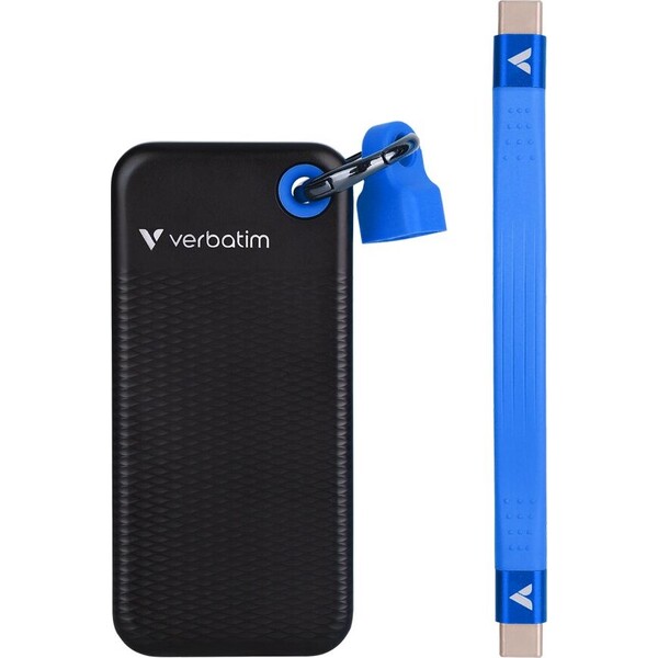 VERBATIM-Pocket-SSD-256GB-cerna-modra