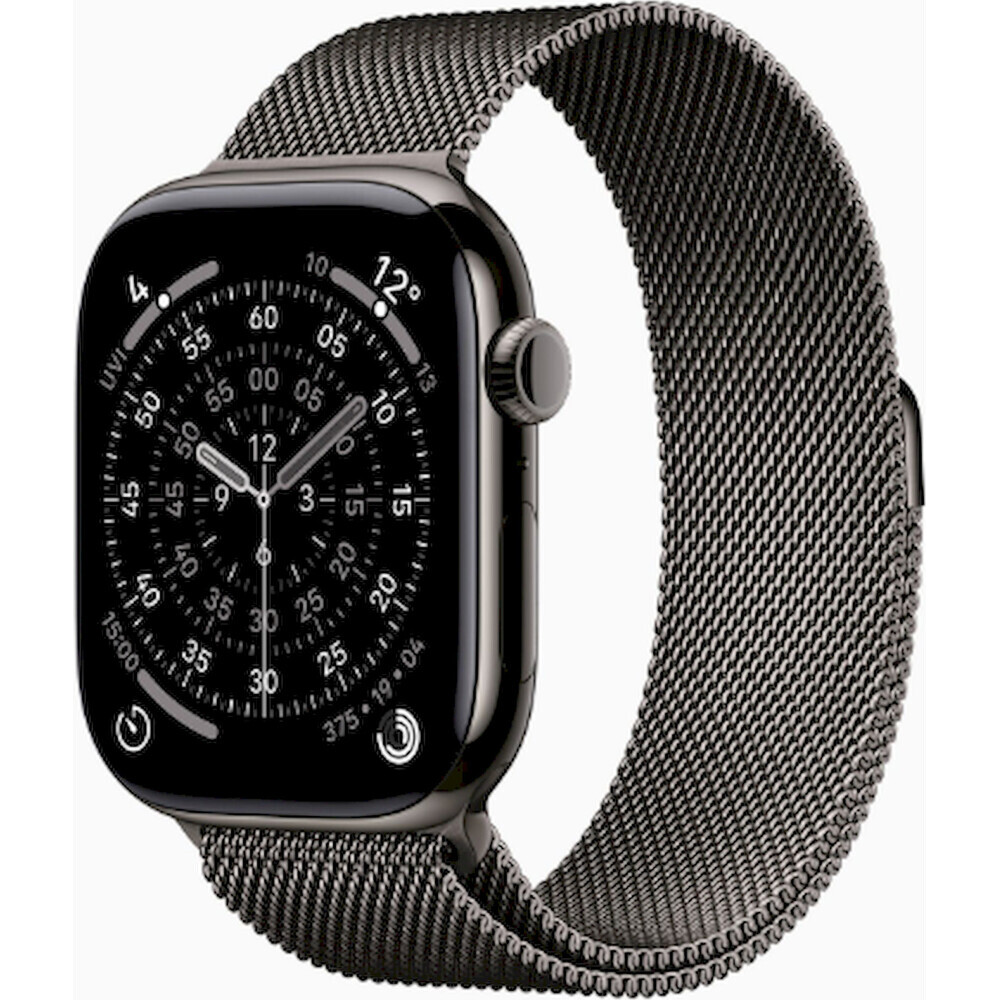 Apple-Watch-Series-11-Cellular-46mm-Bridlicove-sedy-titan-s-bridlicove-sedym-milanskym-tahem-M-L