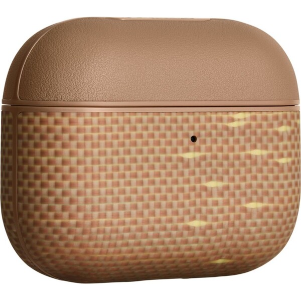 Pitaka-Aramid-Fiber-Magnetic-Case-pouzdro-AirPods-Pro-3-Golden-Glint