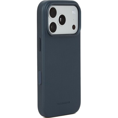 Troubadour Full Leather MagSafe kožený kryt iPhone 17 Pro Max/iPhone 18 Pro Max Basalt