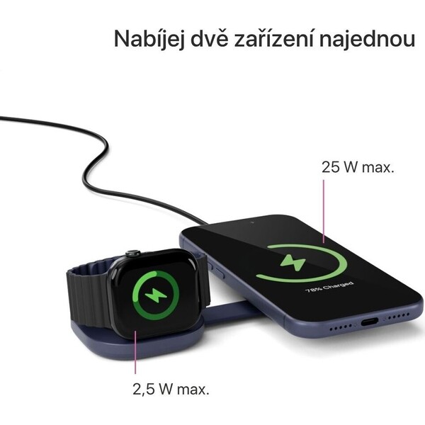 iWant-UltraBase-Qi2-25W-2v1-Fold-kovova-Mag-bezdratova-nabijecka-temne-modra