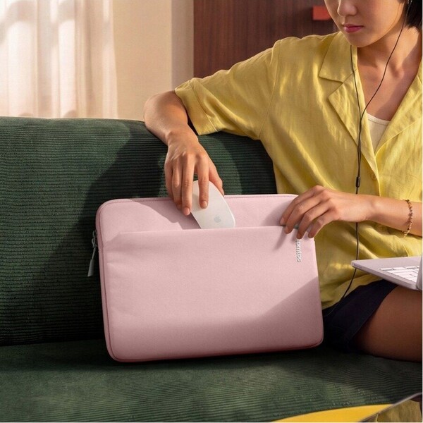 tomtoc-Light-A18-sleeve-pouzdro-13-MacBook-Neo-ruzove
