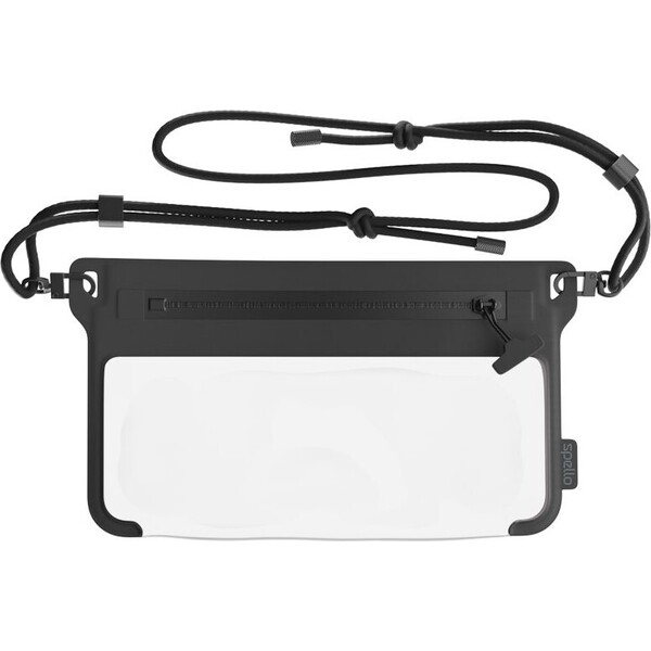 Spello-vodotesne-crossbody-pouzdro-na-zip-cerne