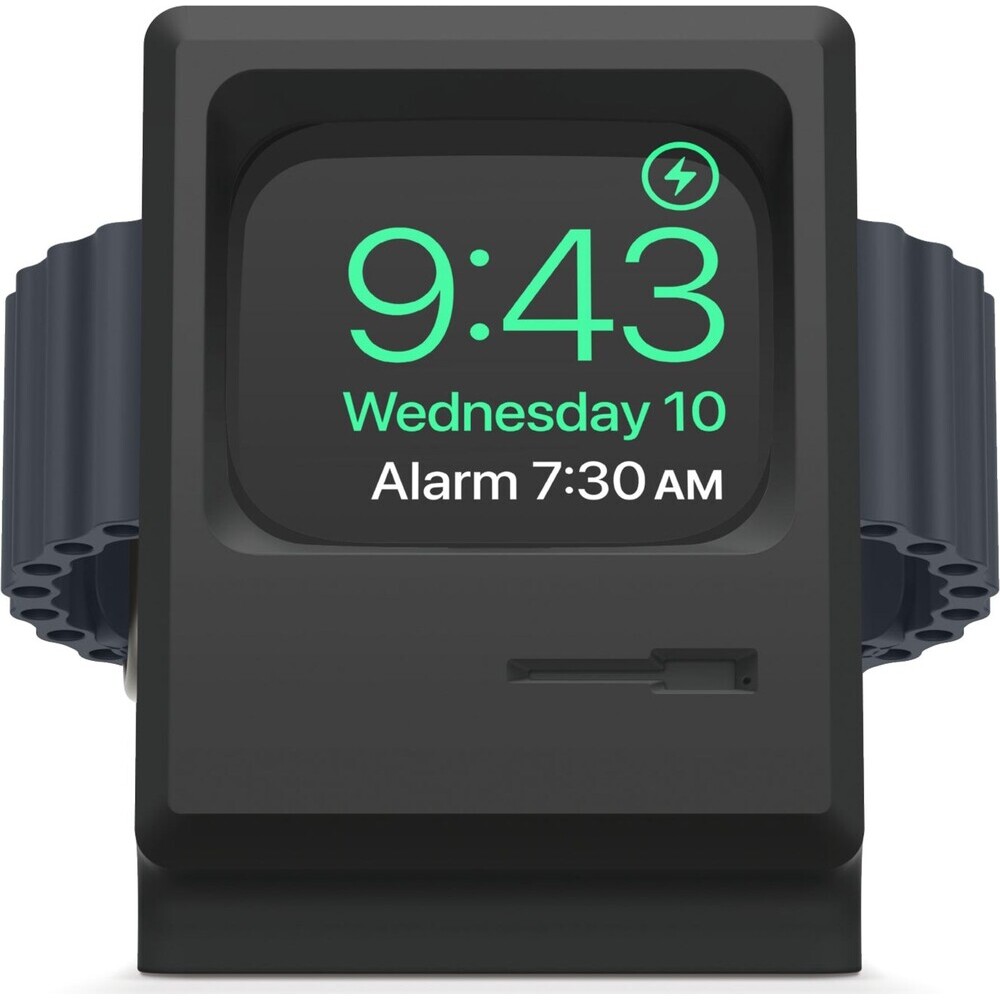 ELAGO-WT3-Macintosh-stojanek-pro-Apple-Watch-Ultra-cerny