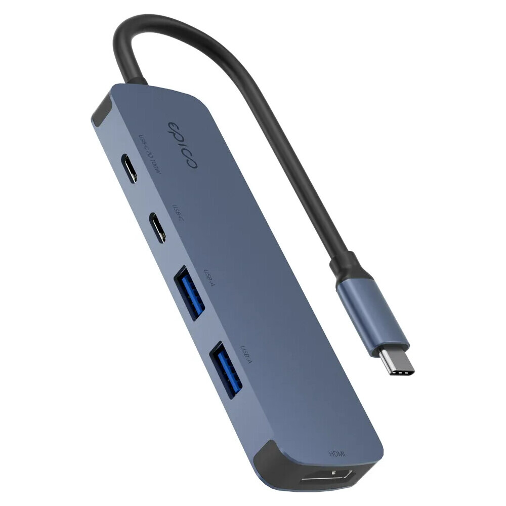 Epico-UltraHub-5in1-Slim-Alu-USB-C-Hub-EH15-indigo