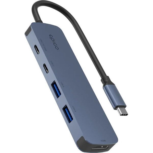 Epico-UltraHub-5in1-Slim-Alu-USB-C-Hub-EH15-indigo