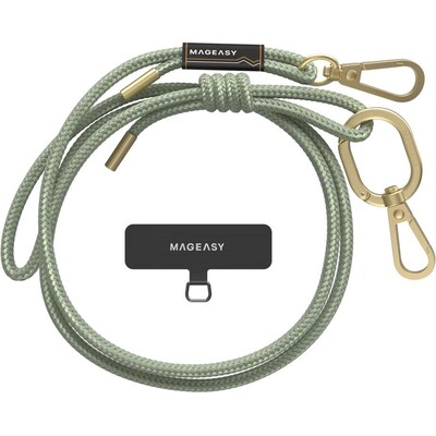 MagEasy Strap Lanyard 6mm univerzální popruh Sage Green
