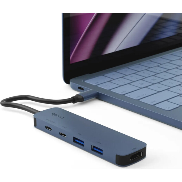 Epico-UltraHub-5in1-Slim-Alu-USB-C-Hub-EH15-indigo