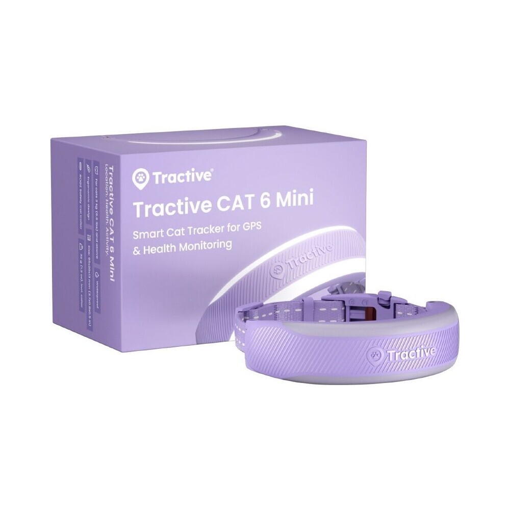 Tractive-CAT-6-Mini-chytry-GPS-lokator-pro-kocky-levandulovy