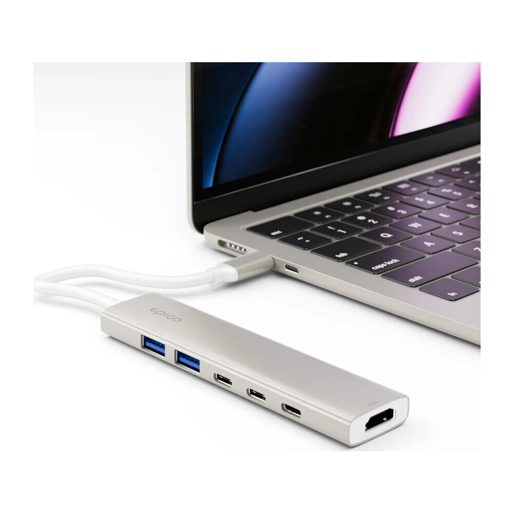 Epico-UltraHub-6in1-Slim-Alu-USB-C-Hub-EH20-hvezdne-bily