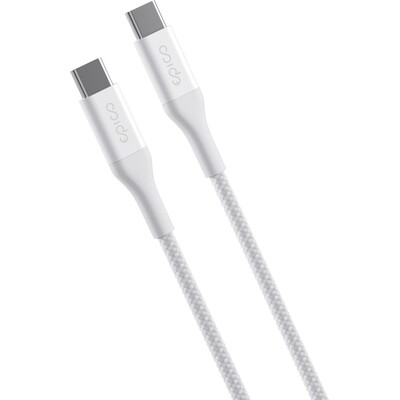 Epico UltraLink USB-C na USB-C 240W 1.2m kabel bílý