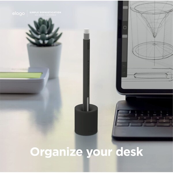 ELAGO-Silicone-Stand-stojanek-pro-Apple-Pencil-cerny
