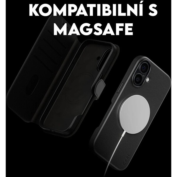 PanzerGlass-CARE-Tango-2v1-Wallet-MagSafe-pouzdro-Apple-iPhone-17e-16e-cerne